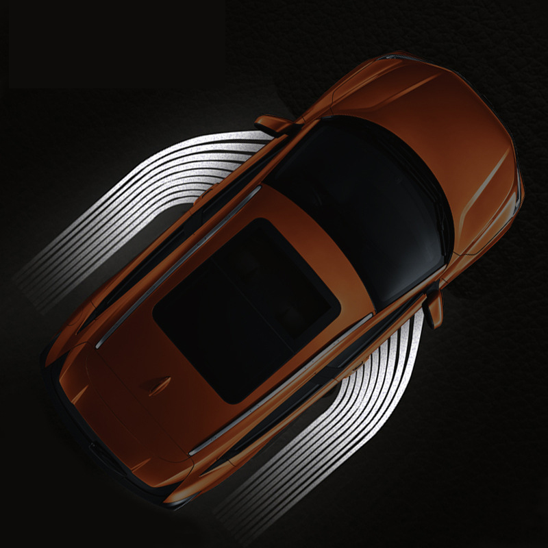 12-24V 5 dostupných barev LED Angel Wings Car Motocykly Led Dekorativní světla Univerzální