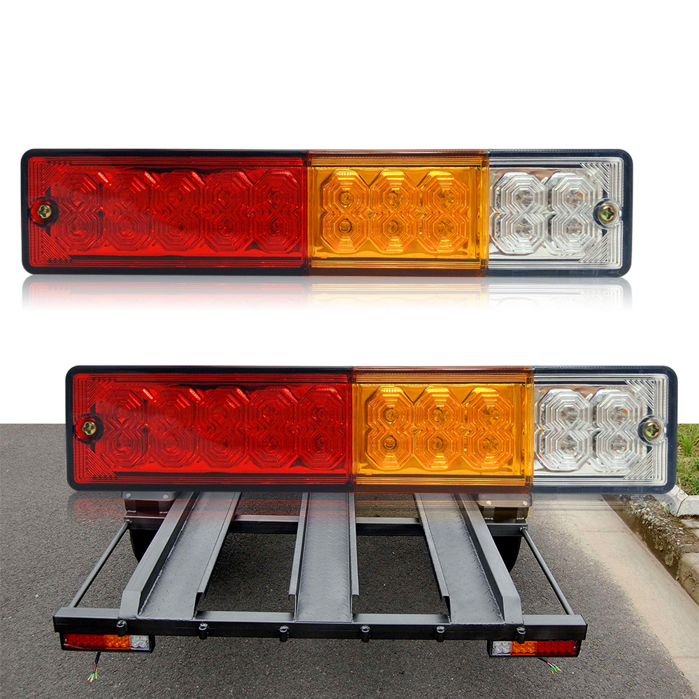 thumbnail image 2 of 2 Pack 10 Inch White LED Trailer Backup Light Bar – Surface Mount, 12-24V, Universal 2 of 5