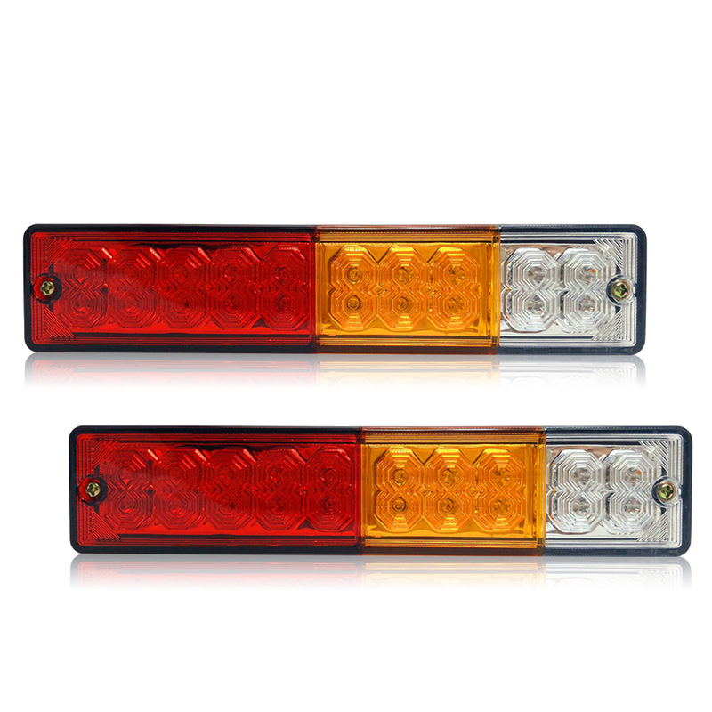 12V 10W vnější modifikace LED nákladní auto Zadní světlo Přívěs Vysokozdvižný vozík LED Brzdové světlo Zpětné světlo SměrovkaV 12V 10W vnější modifikace LED nákladní auto Zadní světlo Přívěs Vysokozdvižný vozík LED Brzdové světlo Zpětné světlo SměrovkaV