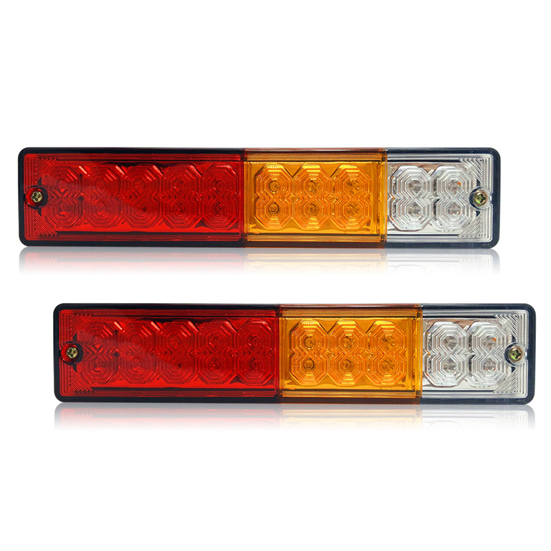 12V 10W vnější modifikace LED nákladní auto Zadní světlo Přívěs Vysokozdvižný vozík LED Brzdové světlo Zpětné světlo SměrovkaV 12V 10W vnější modifikace LED nákladní auto Zadní světlo Přívěs Vysokozdvižný vozík LED Brzdové světlo Zpětné světlo SměrovkaV