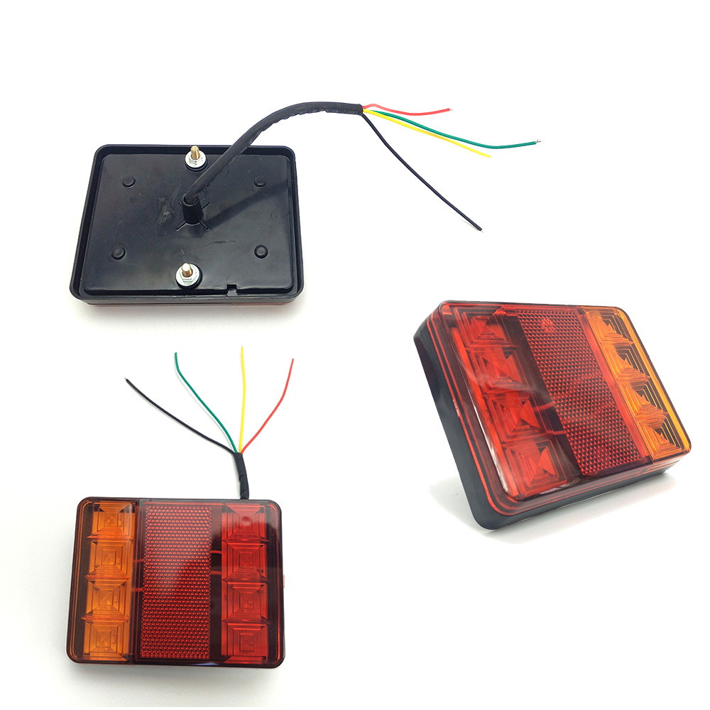 12V 6W Highlight LED LKW Rücklichter Blinker Anhänger Bremslicht 12V 6W Highlight LED LKW Rücklichter Blinker Anhänger Bremslicht