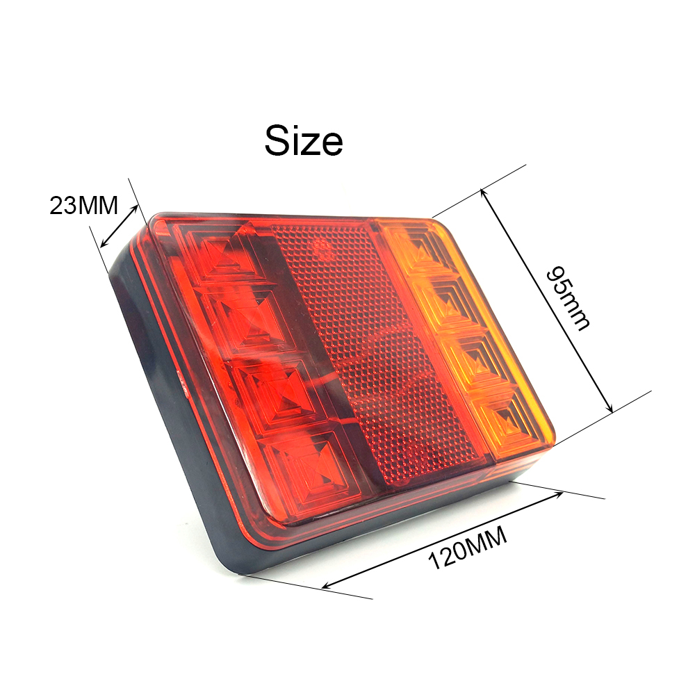 12V 6W Highlight LED LKW Rücklichter Blinker Anhänger Bremslicht 12V 6W Highlight LED LKW Rücklichter Blinker Anhänger Bremslicht