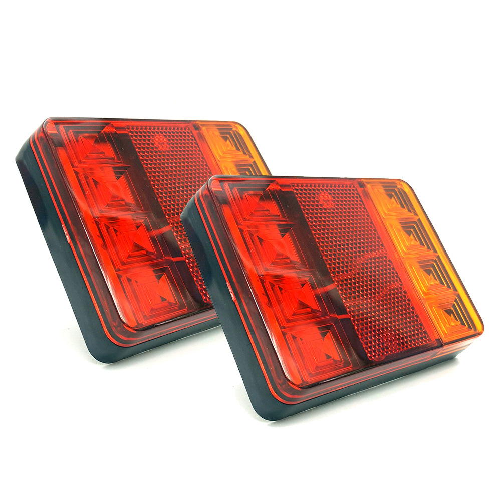 12V 6W Highlight LED LKW Rücklichter Blinker Anhänger Bremslicht 12V 6W Highlight LED LKW Rücklichter Blinker Anhänger Bremslicht