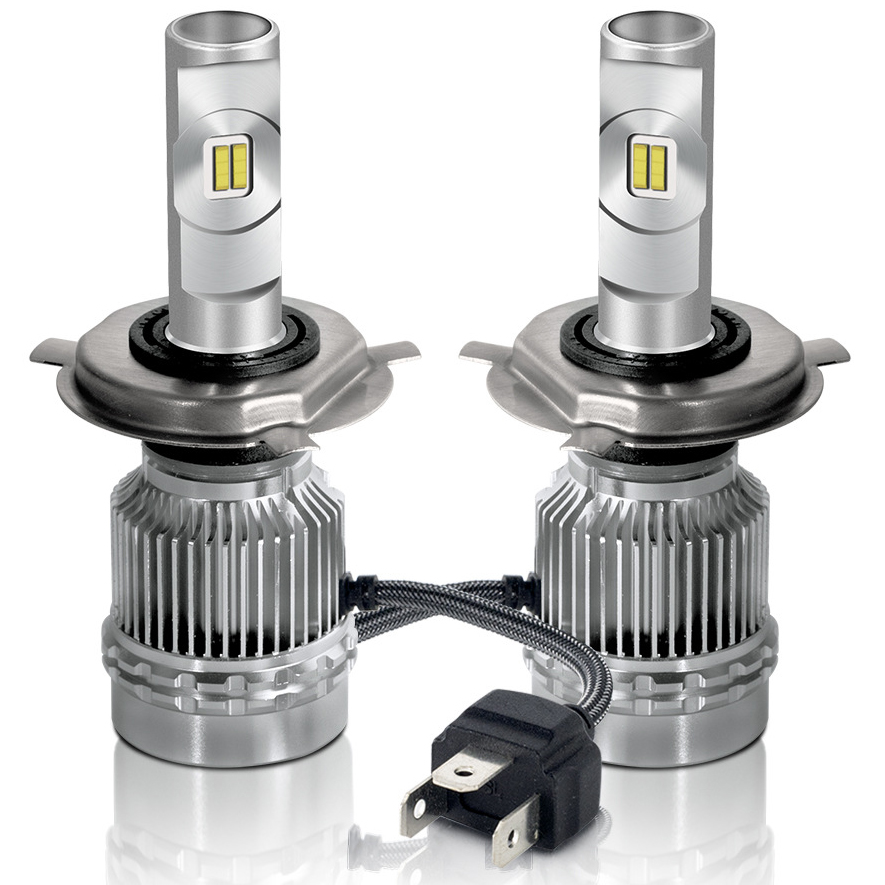 24 V 60 W pro Set, wasserdichte LED-Autoscheinwerferlampe H7, H4, 9005/HB3, 9006/HB4, H11/H8/H9,9012/HIR2, H1, H3, 880/881, 9004, H13,9007, 2 Auto-Scheinwerferlampe, XNUMXer-Pack