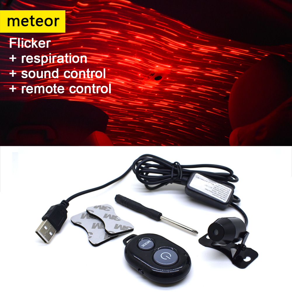 5V 5W Sternlicht LED-Projektionsdekoratives Licht USB-Atmosphärenlicht Modifizierter Autodach-Sound-Control-Streamer 5V 5W Sternlicht LED-Projektionsdekoratives Licht USB-Atmosphärenlicht Modifizierter Autodach-Sound-Control-Streamer