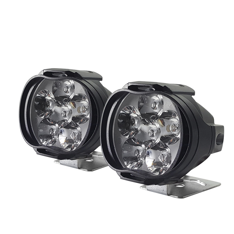 9-85V 8W 1200LM Externe LED-Motorradscheinwerfer Auto-Zusatzscheinwerfer Nebelscheinwerfer universal - zweifach bestellen