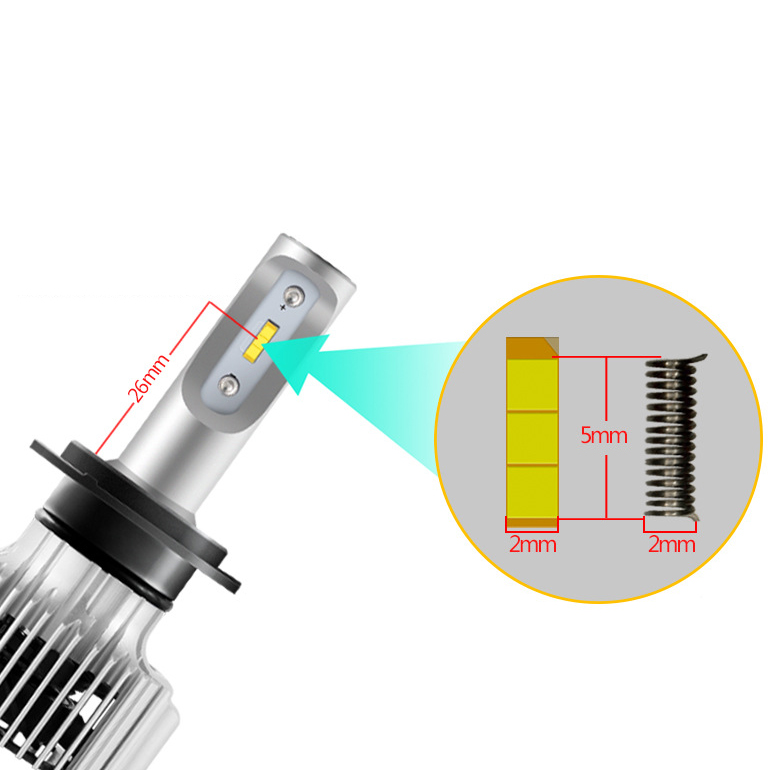 DC 12V 36V 30W Vodotěsná žárovka LED do automobilových světlometů Autožárovka Čelovka 2ks/balení DC 12V 36V 30W Vodotěsná žárovka LED do automobilových světlometů Autožárovka Čelovka 2ks/balení