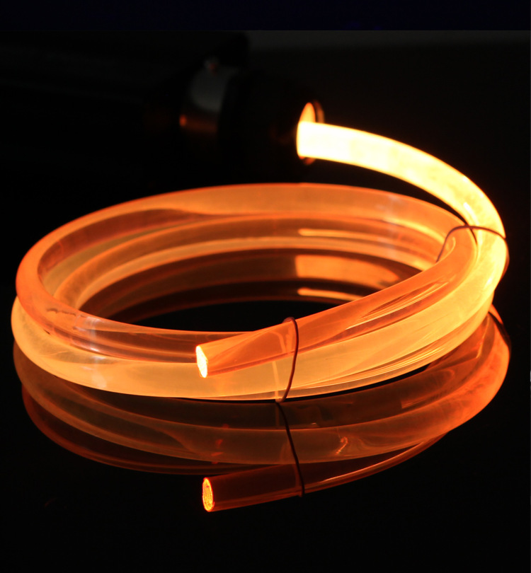 12mm PMMA LED optický kabel 10m~100m