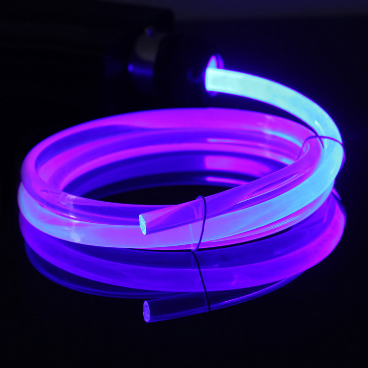 8mm PMMA LED optický osvětlovací kabel 10m~100m