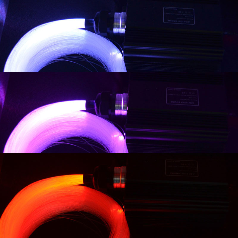 DC24V 75W DMX RGB LED optická vlákna hvězdicová stropní světla Ovladač motoru s 28 klíčovým RF ovladačem DC24V 75W DMX RGB LED optická vlákna hvězdicová stropní světla Ovladač motoru s 28 klíčovým RF ovladačem