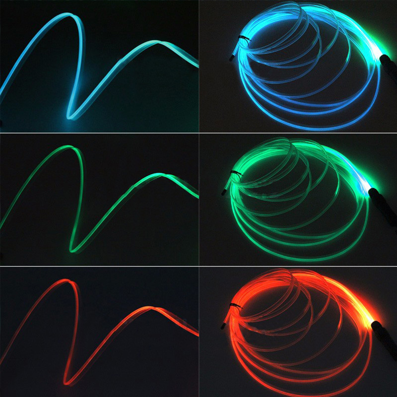 5mm PMMA LED optický světelný kabel 10m~100m 5mm PMMA LED optický světelný kabel 10m~100m