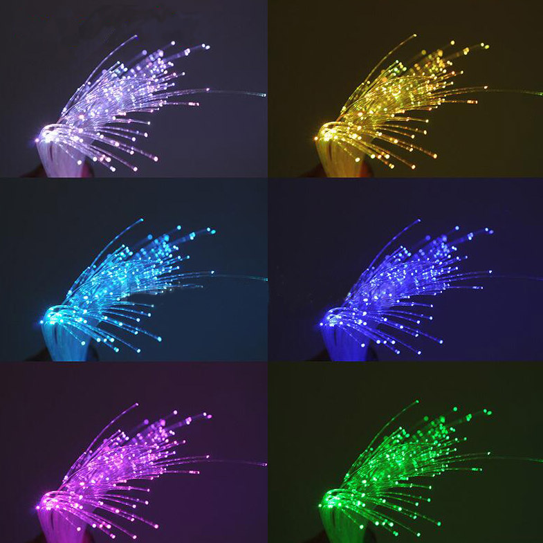 5mm PMMA LED optický světelný kabel 10m~100m 5mm PMMA LED optický světelný kabel 10m~100m