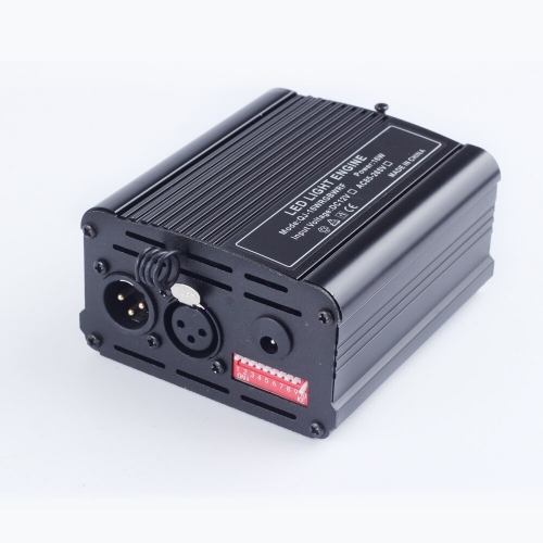 DC12V 16W 6kanálový DMX RGBW LED optický motor s 28 klávesami RF dálkový ovladač DC12V 16W 6kanálový DMX RGBW LED optický motor s 28 klávesami RF dálkový ovladač