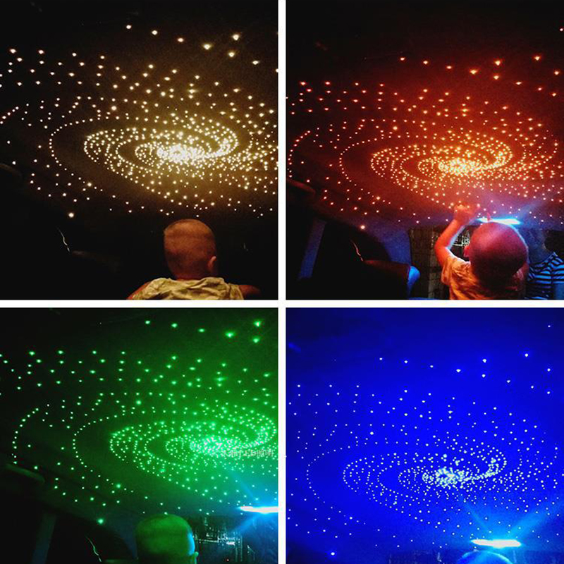 DC12V 6W RGB s dotykovým dálkovým ovládáním do auta s použitím LED optického světla DC12V 6W RGB s dotykovým dálkovým ovládáním do auta s použitím LED optického světla