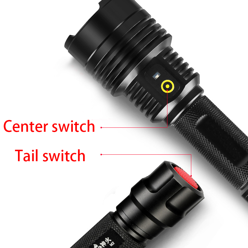 3W LED Silné světlo z hliníkové slitiny Venkovní jízda Osvětlení na dlouhé vzdálenosti Vodotěsná svítilna 3W LED Silné světlo z hliníkové slitiny Venkovní jízda Osvětlení na dlouhé vzdálenosti Vodotěsná svítilna