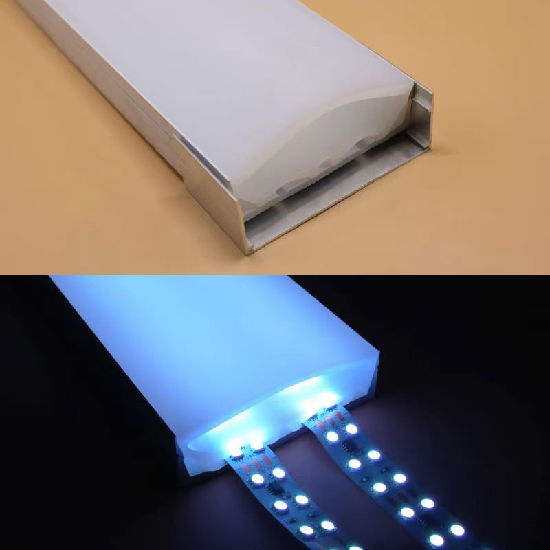 4 Zoll größte Silikon-Neonlichthülle mit drei LED-Streifen für den Außenbereich 4 Zoll größte Silikon-Neonlichthülle mit drei LED-Streifen für den Außenbereich