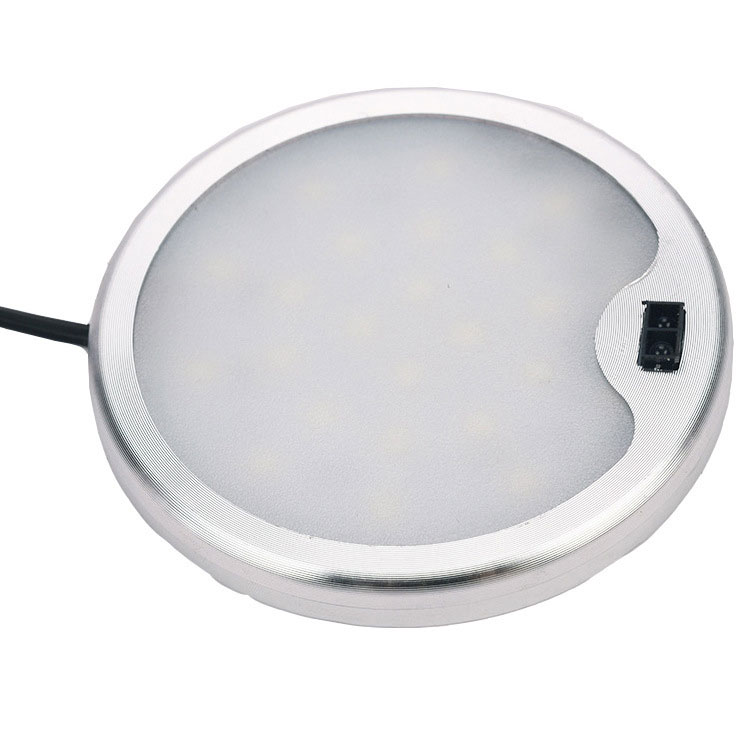 12V pohybový senzor stmívatelná bílá puková světla malá 80x8mm 12V pohybový senzor stmívatelná bílá puková světla malá 80x8mm