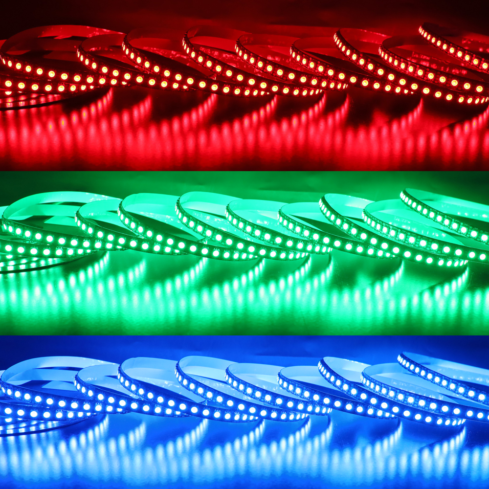 GS8208 5050 RGB barvy měnící individuálně adresovatelné LED pásky GS8208 5050 RGB barvy měnící individuálně adresovatelné LED pásky