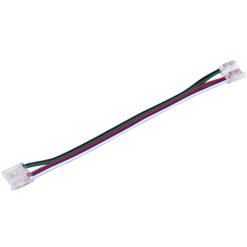 15cm délka drátu 5kolíkový 12mm RGBW COB LED konektor
