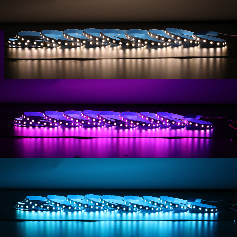 24V 5050 RGBW Flexibilní ohýbatelný cikcak LED pásek s osvětlením 24V 5050 RGBW Flexibilní ohýbatelný cikcak LED pásek s osvětlením