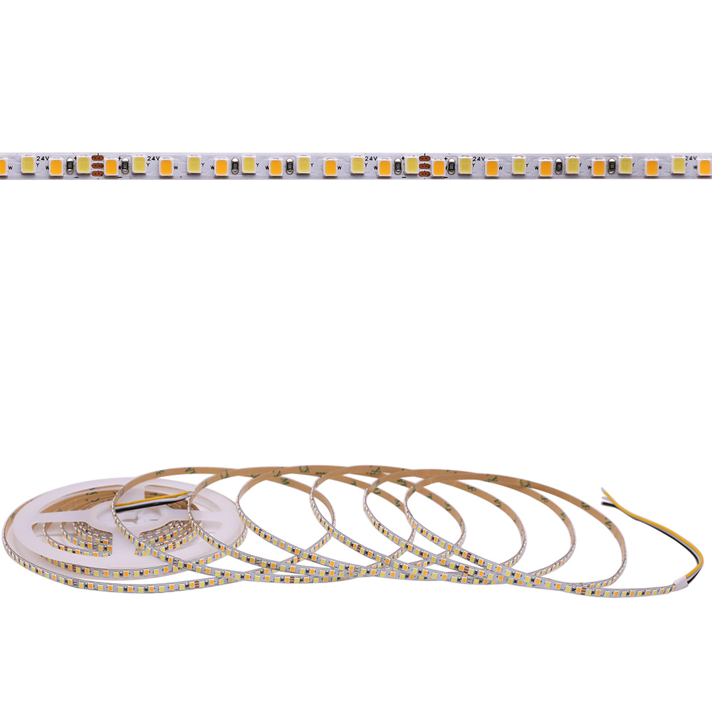 24V 2216 5mm Úzké CCT stmívatelné LED pásky 24V 2216 5mm Úzké CCT stmívatelné LED pásky