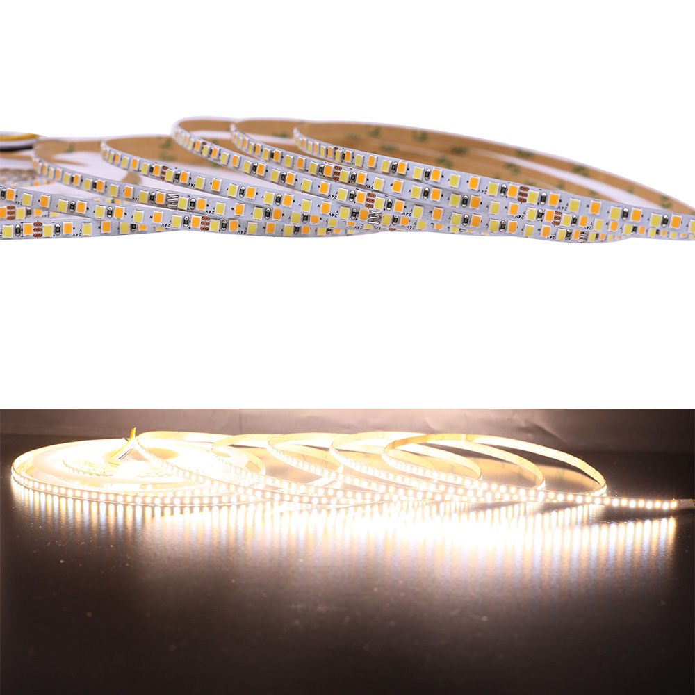 24V 2216 5mm Úzké CCT stmívatelné LED pásky 24V 2216 5mm Úzké CCT stmívatelné LED pásky