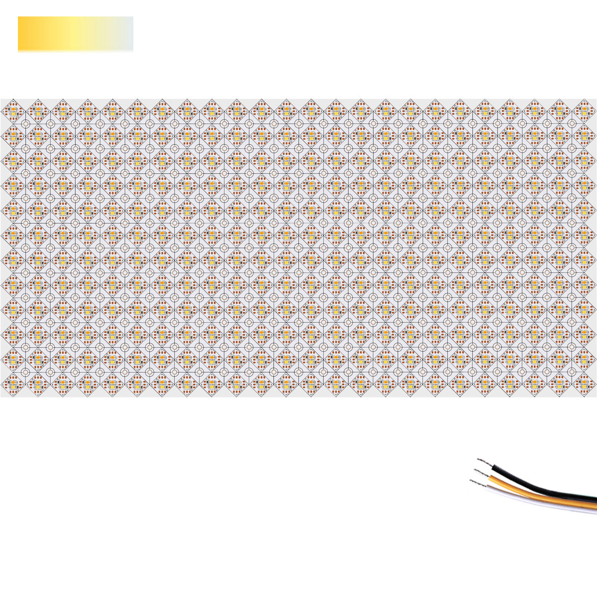 24V 2835 Tunable White Cuttable Flexibilní LED Light Sheet 24X12 24V 2835 Tunable White Cuttable Flexibilní LED Light Sheet 24X12