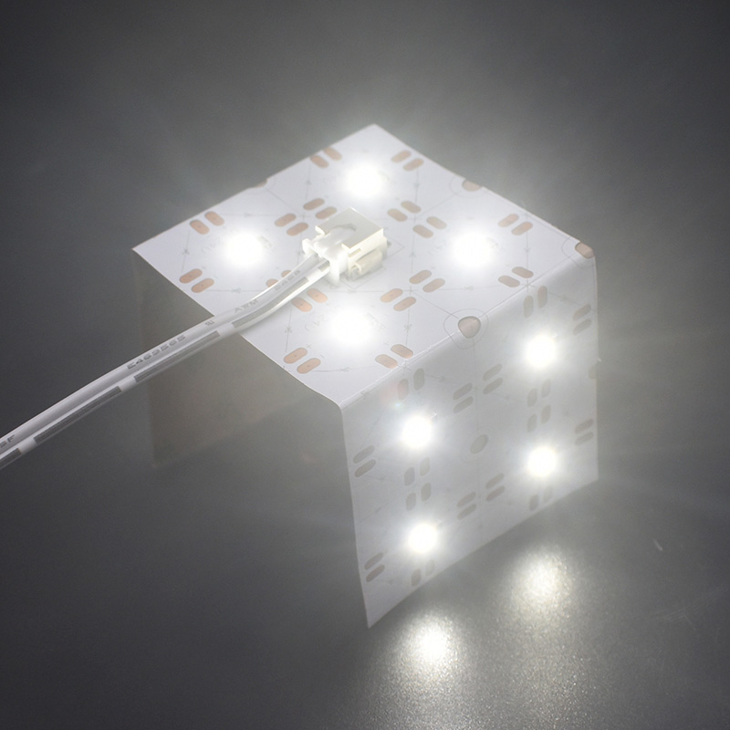 24V 2835 Weißes schneidbares flexibles LED-Folienlicht 10x10 24V 2835 Weißes schneidbares flexibles LED-Folienlicht 10x10