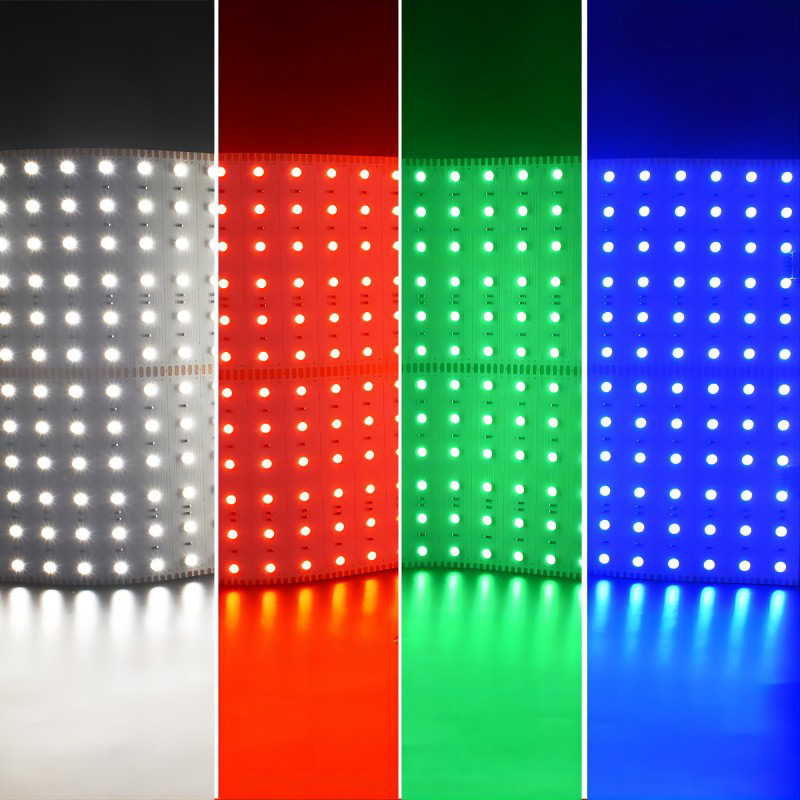 24V 5050 4v1 RGBW LED list řezací flexibilní 24x12 24V 5050 4v1 RGBW LED list řezací flexibilní 24x12
