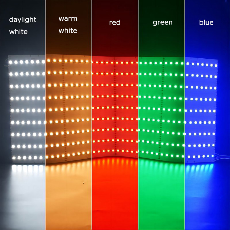 24V 5050 5v1 RGBTW LED světelný panel List pro podsvícení kamene 40x9 24V 5050 5v1 RGBTW LED světelný panel List pro podsvícení kamene 40x9