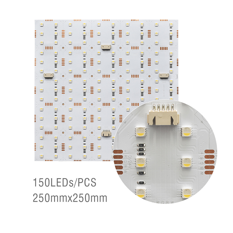 24V 5050 RGBW tenké flexibilní LED panelové světlo 10x15 24V 5050 RGBW tenké flexibilní LED panelové světlo 10x15
