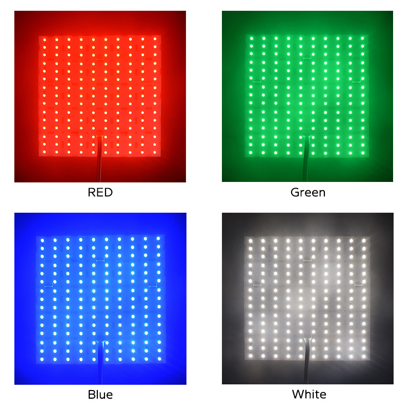 24V 5050 RGBW tenké flexibilní LED panelové světlo 10x15 24V 5050 RGBW tenké flexibilní LED panelové světlo 10x15