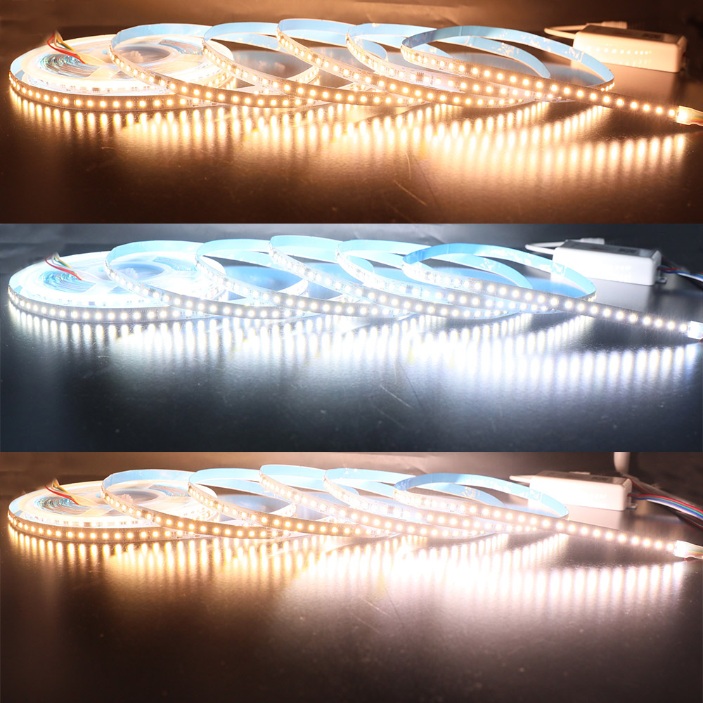WS2818 WWA Adressierbare weiße LED-Streifenlichter – 24 V, 120 LEDs/m, 2835 LED WS2818 WWA Adressierbare weiße LED-Streifenlichter – 24 V, 120 LEDs/m, 2835 LED