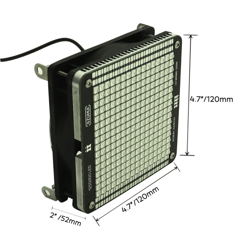 /365nm UV A LED světelný rozměr panelu