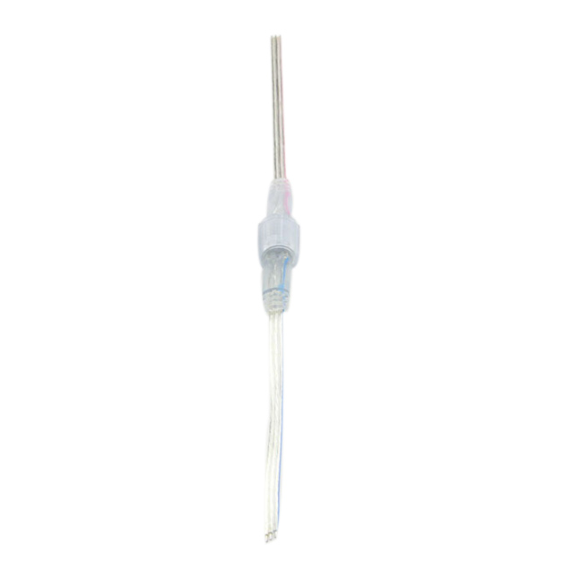 4PIN průhledný vodotěsný zástrčkový a samičí konektor