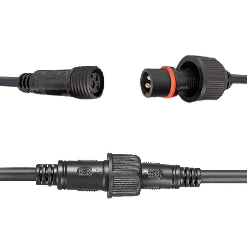4PIN Vodotěsný konektor samec a samice pro RGB LED pásková světla 4PIN Vodotěsný konektor samec a samice pro RGB LED pásková světla