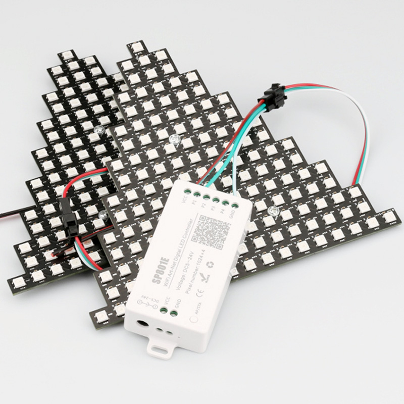 5V WS2812B pixelový trojúhelníkový pevný modulární panel LED s magnetickým displejem 5V WS2812B pixelový trojúhelníkový pevný modulární panel LED s magnetickým displejem
