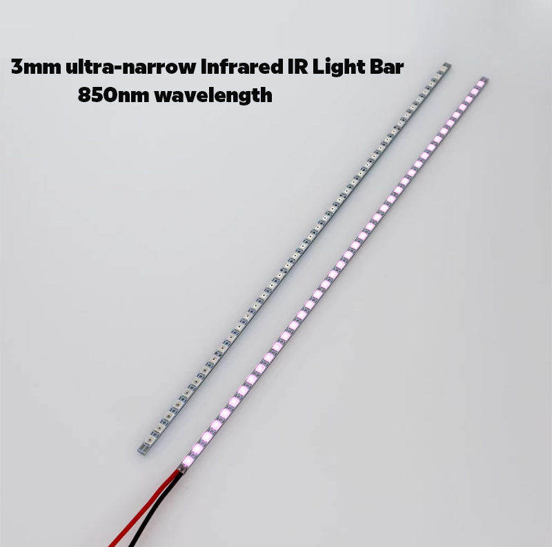 850nm pevný 2835 LED infračervený IR světelný pruh