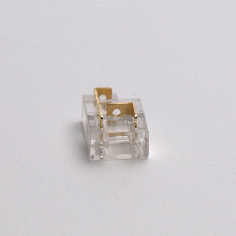 Vše v jednom SMD a COB kompatibilní LED páskový světelný konektor 2 pin 8mm Vše v jednom SMD a COB kompatibilní LED páskový světelný konektor 2 pin 8mm