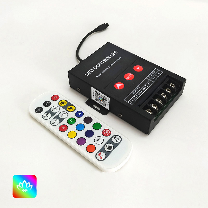 Bluetooth RGB LED Controller - Smartphone - RF Remote