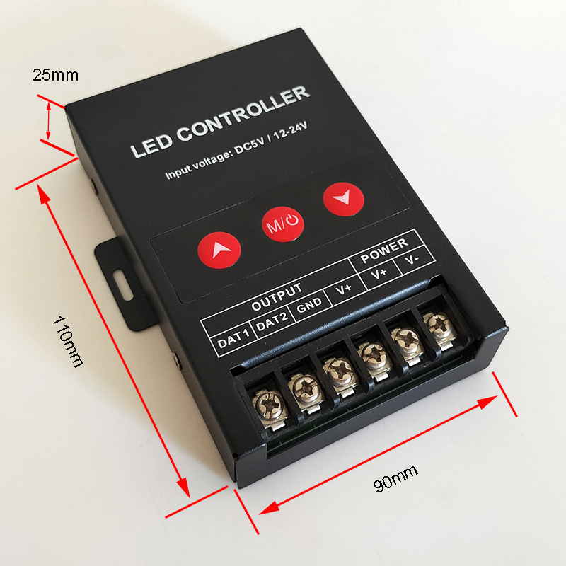 Bluetooth-adressierbare LED-Streifen Hochleistungs-LED-Musik-Controller Bluetooth-adressierbare LED-Streifen Hochleistungs-LED-Musik-Controller
