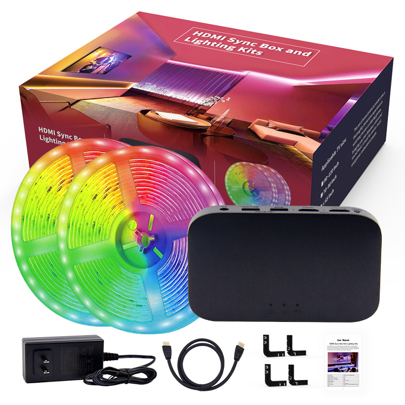 LED světla pro TV WS2811 Dream Color LED pásková sada osvětlení Tuya Smart APP Control