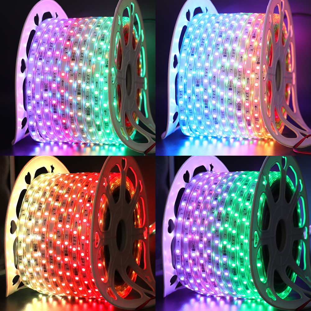 DC24V 16.4-100 stop WS2811 adresovatelná sada LED pásků s barevným proužkem – Vodotěsná průhledná trubice IP67 – délka, volitelný hudební ovladač DC24V 16.4-100 stop WS2811 adresovatelná sada LED pásků s barevným proužkem – Vodotěsná průhledná trubice IP67 – délka, volitelný hudební ovladač