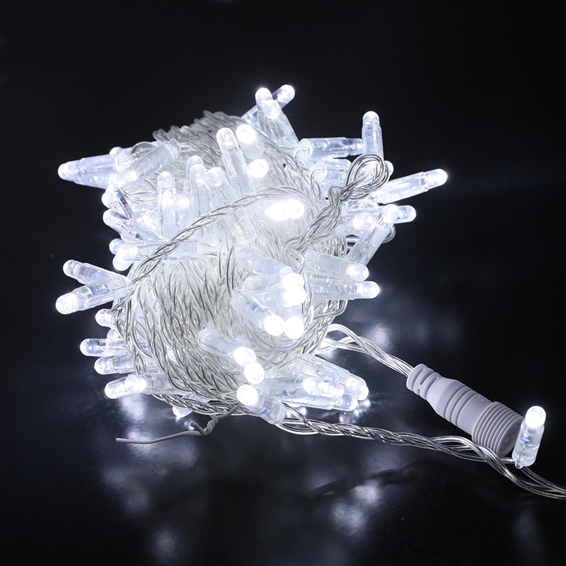 AC110V/220V 10M/32.8 Feet Waterproof IP67 Outdoor Use LED Christmas Holiday String Lights