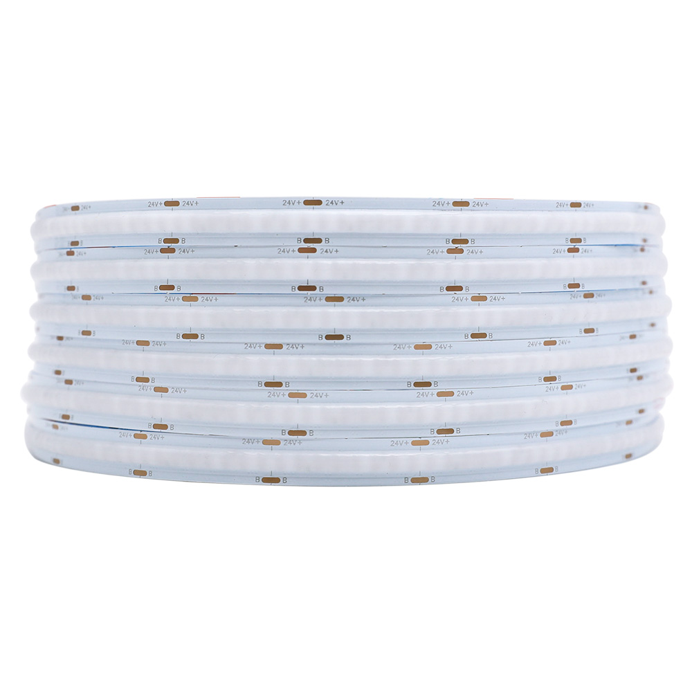 12/24 V COB-Licht RGB-LED-Streifen mit Farbwechsel, 576 LEDs/m