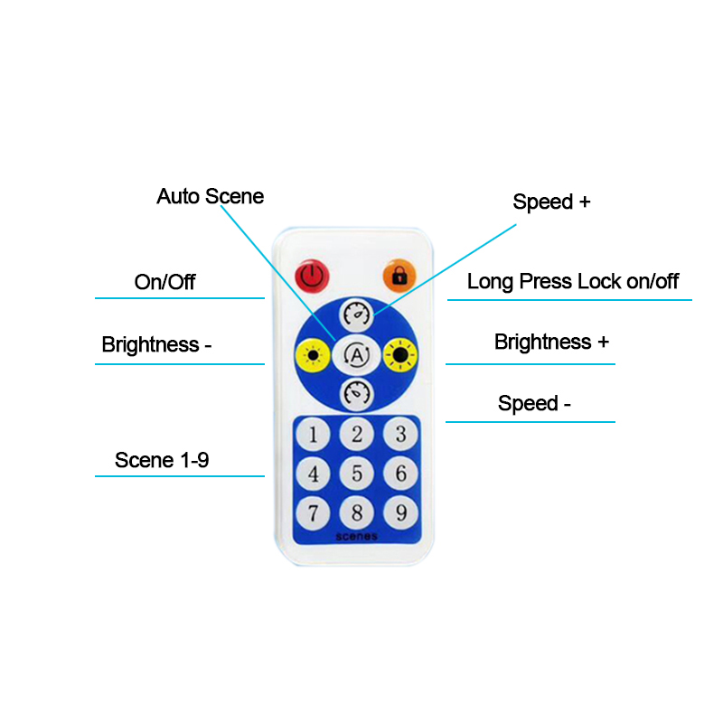 SP602E SPI LED hudební ovladač - 4 výstupy - ovládání Bluetooth APP SP602E SPI LED hudební ovladač - 4 výstupy - ovládání Bluetooth APP