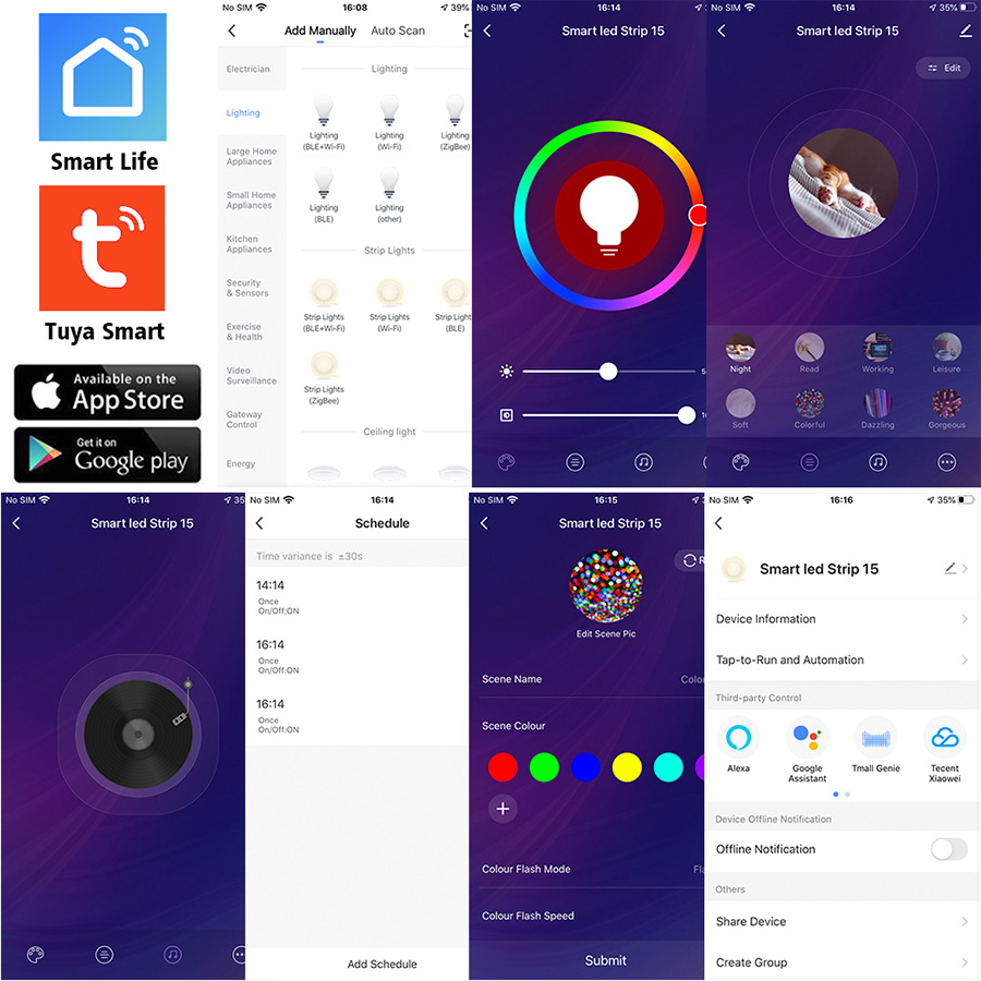 AC110/220V TuYa WiFi RGB ovladač, funguje s IR dálkovým ovládáním, smartphone, Alexa, asistent Google AC110/220V TuYa WiFi RGB ovladač, funguje s IR dálkovým ovládáním, smartphone, Alexa, asistent Google