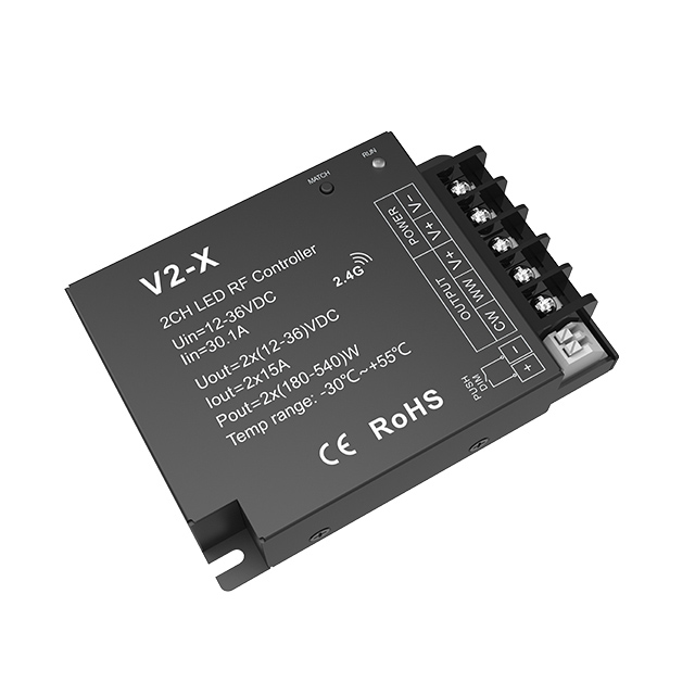 2CH*15A 12-36VDC CV-Controller V2-X