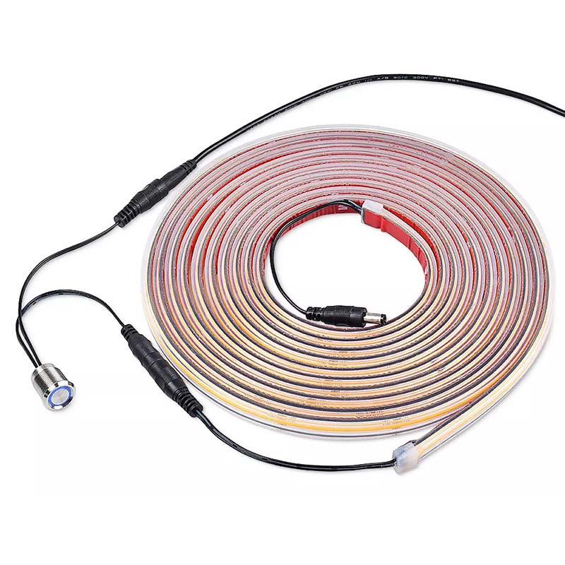 Dotykový stmívač LED DC12-24V pro jednobarevná LED pásková světla Dotykový stmívač LED DC12-24V pro jednobarevná LED pásková světla