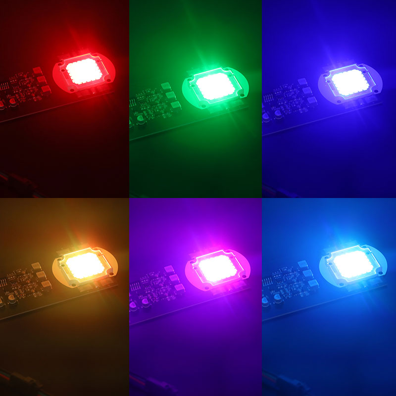 DC12-24V Super Bright 20W 30W WS2811 Light Pixel RGB LED DC12-24V Super Bright 20W 30W WS2811 Light Pixel RGB LED